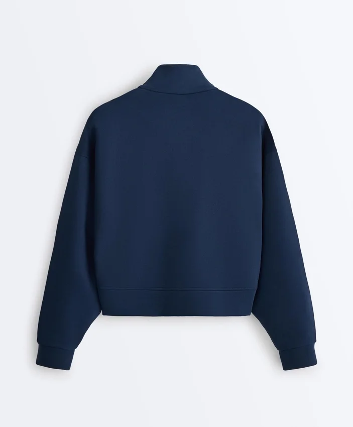 Veste en sergé avec bande latérale Veste en sergé avec bande latérale