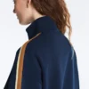 Veste en sergé avec bande latérale Veste en sergé avec bande latérale