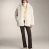 Veste en tricot jacquard rayé Veste en tricot jacquard rayé