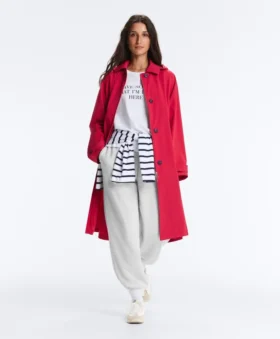 Veste imperméable ultra-légère 10K, longueur mi-longue