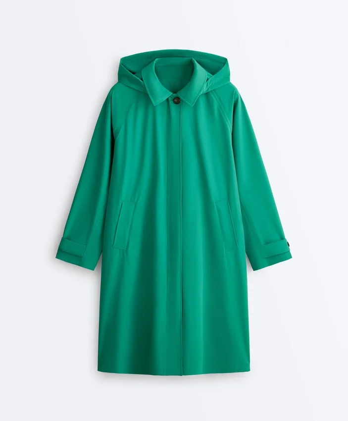 Veste imperméable ultra-légère 10K, longueur mi-longue Veste imperméable ultra-légère 10K, longueur mi-longue