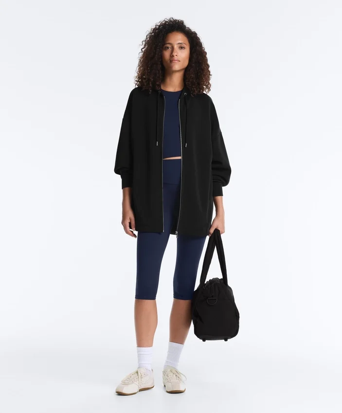 Veste longue au toucher Soft Touch en modal Veste longue au toucher Soft Touch en modal