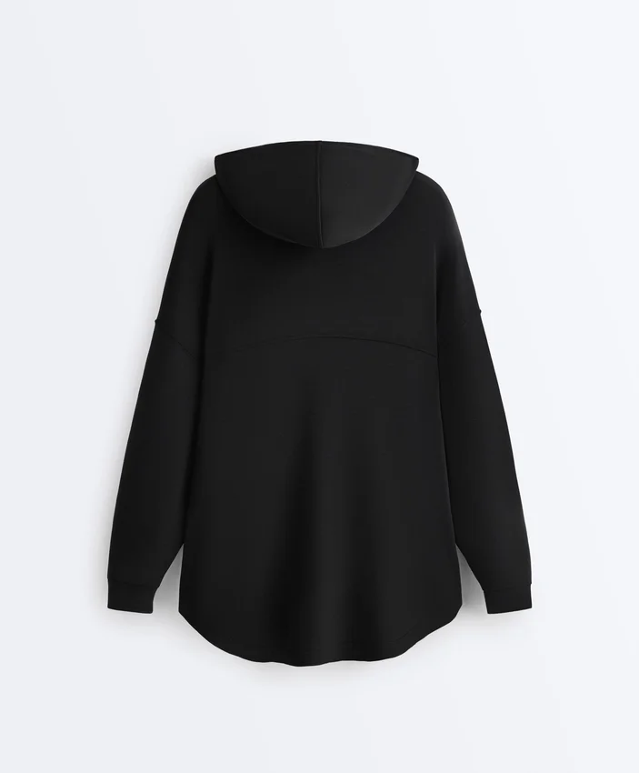 Veste longue au toucher Soft Touch en modal Veste longue au toucher Soft Touch en modal