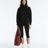 Veste longue avec poches en modal et au toucher Soft Touch Veste longue avec poches en modal et au toucher Soft Touch