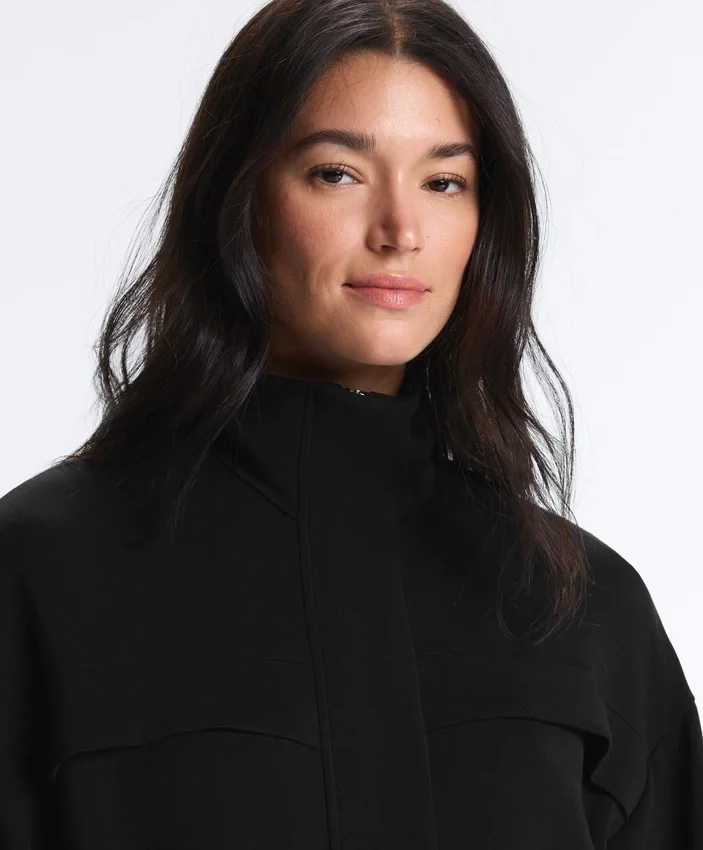 Veste longue avec poches en modal et au toucher Soft Touch Veste longue avec poches en modal et au toucher Soft Touch