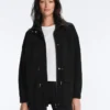 Veste longue avec poches en modal et au toucher Soft Touch Veste longue avec poches en modal et au toucher Soft Touch