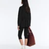 Veste longue avec poches en modal et au toucher Soft Touch Veste longue avec poches en modal et au toucher Soft Touch