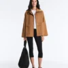 Veste longue effet néoprène Veste longue effet néoprène