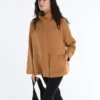 Veste longue effet néoprène Veste longue effet néoprène