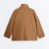 Veste longue effet néoprène Veste longue effet néoprène