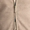 Veste longue en imitation peaux lainées