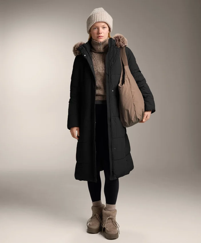 Veste longue matelassée hydrofuge Primaloft® Veste longue matelassée hydrofuge Primaloft®