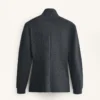 Veste longue à rayures asymétriques en modal Veste longue à rayures asymétriques en modal