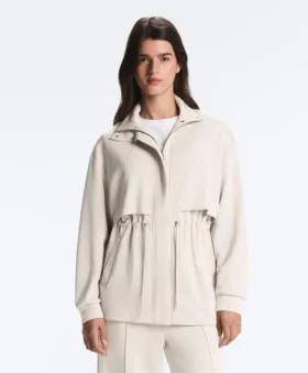 Veste longue Soft Touch avec modal et poches