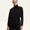 Veste longue Soft Touch avec modal et poches Veste longue Soft Touch avec modal et poches
