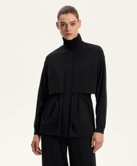 Veste longue Soft Touch avec modal et poches
