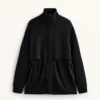 Veste longue Soft Touch avec modal et poches Veste longue Soft Touch avec modal et poches