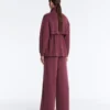 Veste longue Soft Touch avec modal et poches Veste longue Soft Touch avec modal et poches