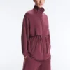 Veste longue Soft Touch avec modal et poches Veste longue Soft Touch avec modal et poches