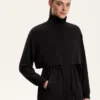 Veste longue Soft Touch avec modal et poches Veste longue Soft Touch avec modal et poches