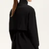 Veste longue Soft Touch avec modal et poches Veste longue Soft Touch avec modal et poches