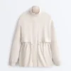 Veste longue Soft Touch avec modal et poches Veste longue Soft Touch avec modal et poches