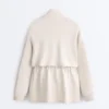 Veste longue Soft Touch avec modal et poches Veste longue Soft Touch avec modal et poches