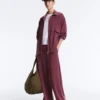 Veste longue Soft Touch avec modal et poches Veste longue Soft Touch avec modal et poches
