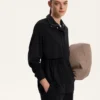 Veste longue Soft Touch avec modal et poches Veste longue Soft Touch avec modal et poches