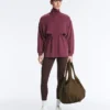 Veste longue Soft Touch avec modal et poches Veste longue Soft Touch avec modal et poches