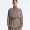 Veste longue style corset avec ceinture en modal Soft Touch Veste longue style corset avec ceinture en modal Soft Touch