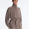 Veste longue style corset avec ceinture en modal Soft Touch Veste longue style corset avec ceinture en modal Soft Touch