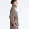 Veste longue style corset avec ceinture en modal Soft Touch Veste longue style corset avec ceinture en modal Soft Touch