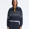 Veste marin rayée Soft Touch en modal