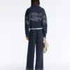Veste marin rayée Soft Touch en modal