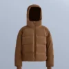 Veste matelassée en satin 80 % duvet et 20 % plumes Minardi Piume Ski, résistante à l’eau Veste matelassée en satin 80 % duvet et 20 % plumes Minardi Piume Ski, résistante à l’eau