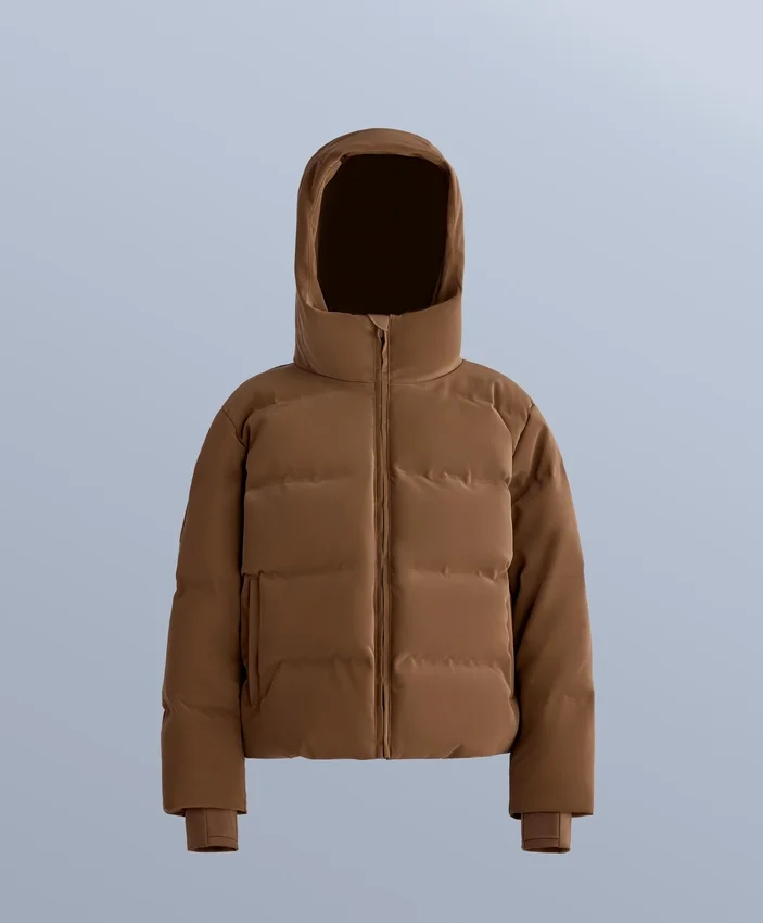 Veste matelassée en satin 80 % duvet et 20 % plumes Minardi Piume Ski, résistante à l’eau Veste matelassée en satin 80 % duvet et 20 % plumes Minardi Piume Ski, résistante à l’eau