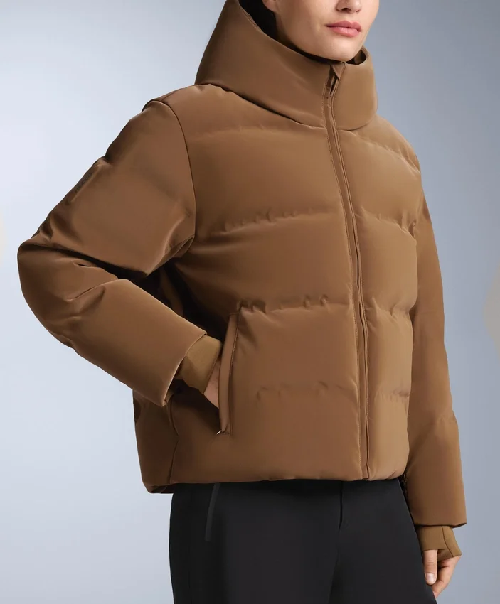 Veste matelassée en satin 80 % duvet et 20 % plumes Minardi Piume Ski, résistante à l’eau Veste matelassée en satin 80 % duvet et 20 % plumes Minardi Piume Ski, résistante à l’eau