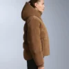 Veste matelassée en satin 80 % duvet et 20 % plumes Minardi Piume Ski, résistante à l’eau Veste matelassée en satin 80 % duvet et 20 % plumes Minardi Piume Ski, résistante à l’eau