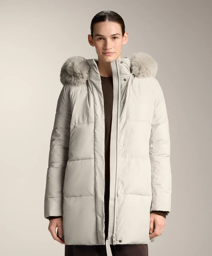 Veste mi-longue rembourrée Primaloft® hydrofuge Veste mi-longue rembourrée Primaloft® hydrofuge