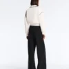 Veste à passepoils effet néoprène Veste à passepoils effet néoprène