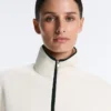 Veste à passepoils en modal Soft Touch