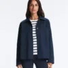 Veste à poches en mélange de coton
