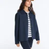 Veste à poches en mélange de coton
