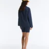Veste à poches en mélange de coton