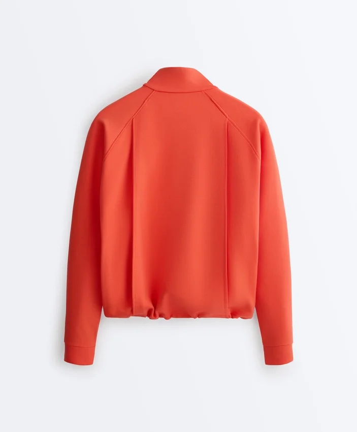 Veste à poches en piqué de coton Veste à poches en piqué de coton