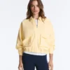 Veste à poches en piqué de coton Veste à poches en piqué de coton