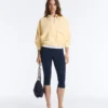 Veste à poches en piqué de coton Veste à poches en piqué de coton