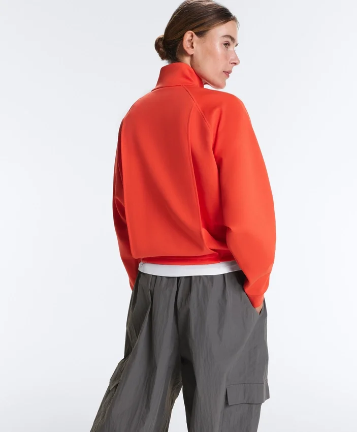 Veste à poches en piqué de coton Veste à poches en piqué de coton