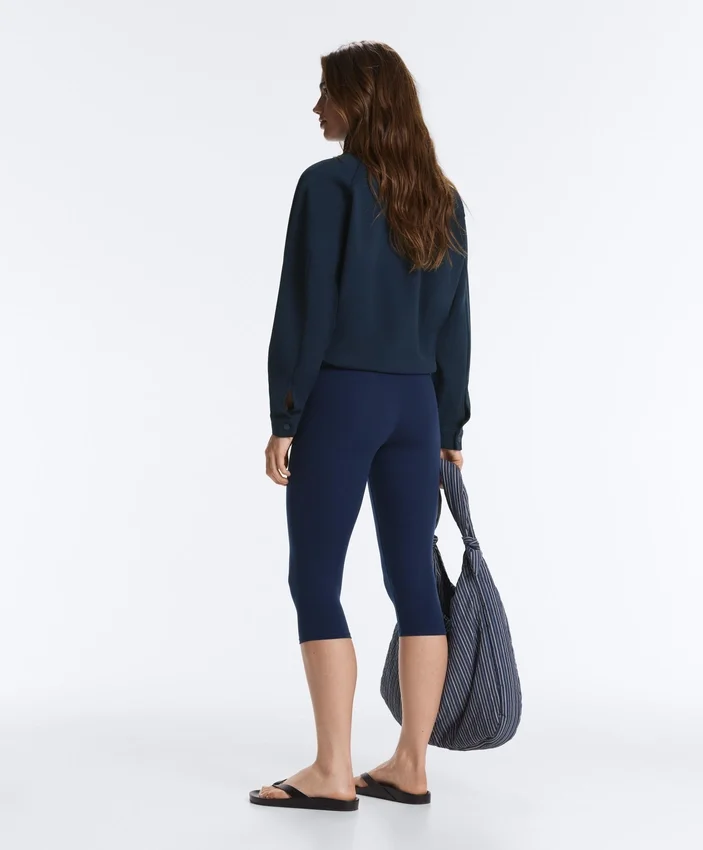 Veste à poches en piqué de coton Veste à poches en piqué de coton